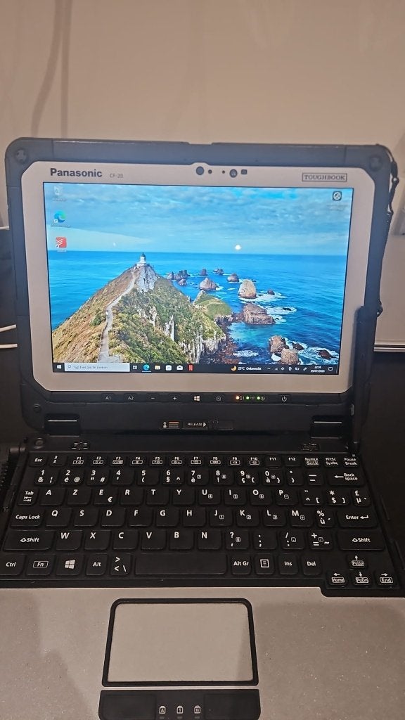 Panasonic Toughbook CF-20 Rugged 2-in-1 laptop/tablet, Ophalen, Gebruikt