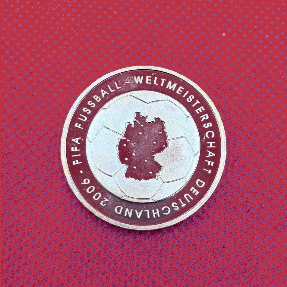 Deutschland 10 Euro 2003 FIFA Fussball-WM Wechelderzande, Ophalen of Verzenden, Zo goed als nieuw, Overige typen