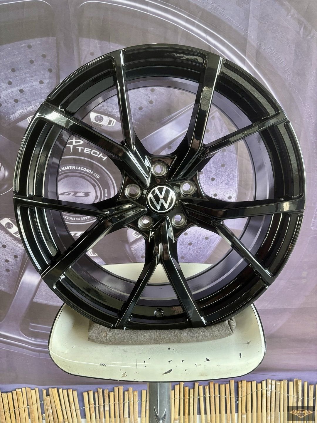 19 inch 5x112 VW Golf Estoril Look Velgen Nieuw, Autos : Pièces & Accessoires, Neuf, Véhicule de tourisme, -, 19 pouces