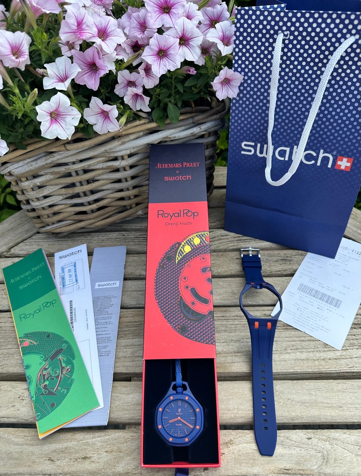Swatch AP Royal Pop, Enlèvement ou Envoi, Neuf, Swatch