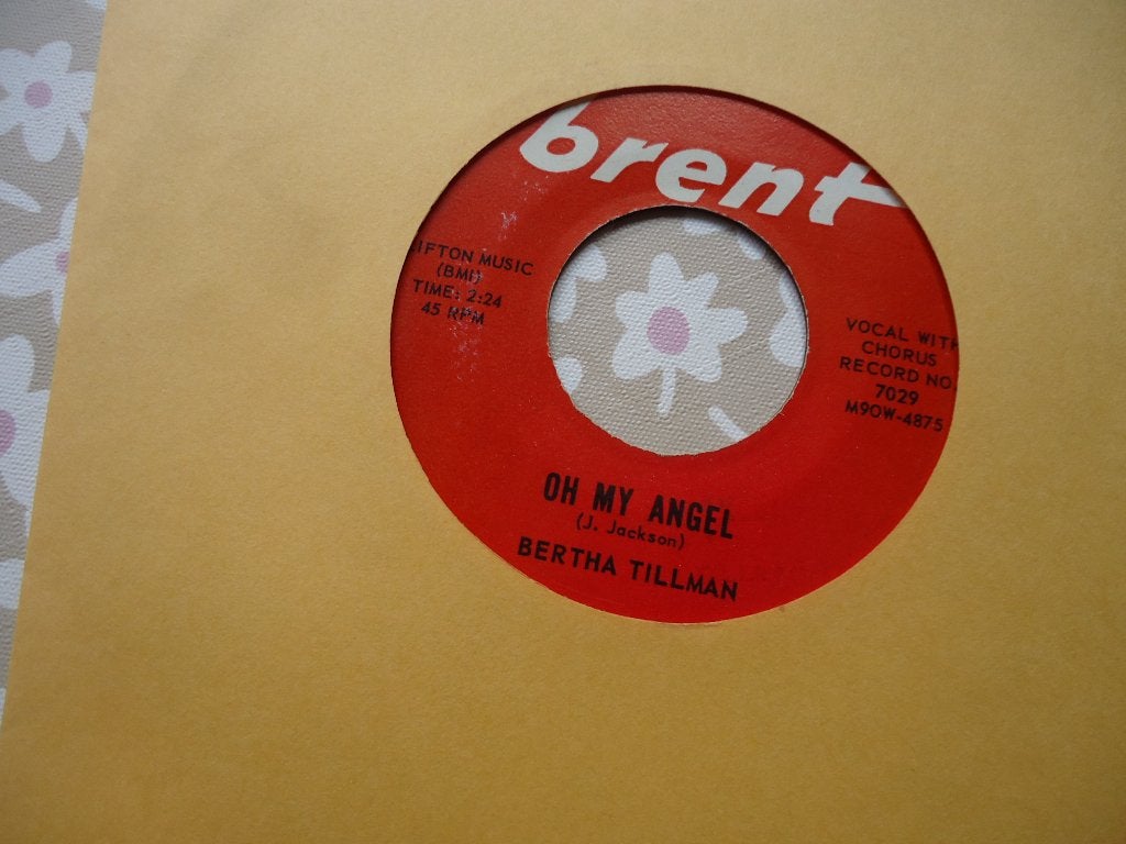 7" Bertha TILLMAN - Oh my angel, Cd's en Dvd's, Vinyl Singles, Verzenden, Single