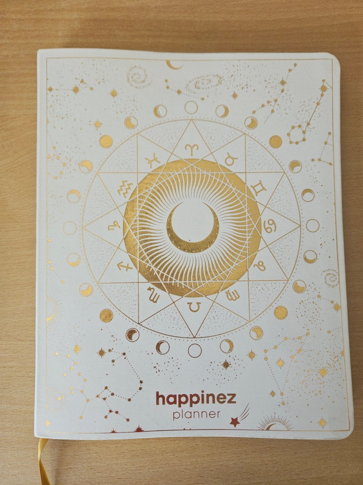 Happinez ongedateerde planner maand en week, Divers, Cahiers de notes, Enlèvement ou Envoi, Comme neuf, A4