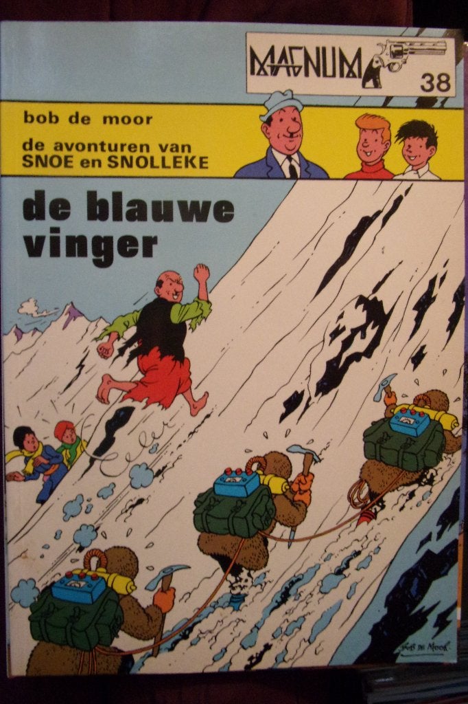 de avonturen van snoe en snolleke,de blauwe vinger,magnum 38, Boeken, Ophalen of Verzenden