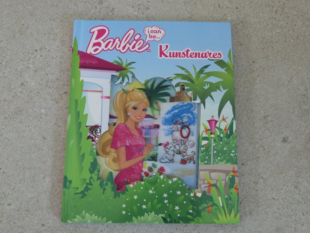 Kinderboek Barbie : I can be kunstenares, Boeken, Ophalen of Verzenden, Zo goed als nieuw, Barbie, Fictie algemeen