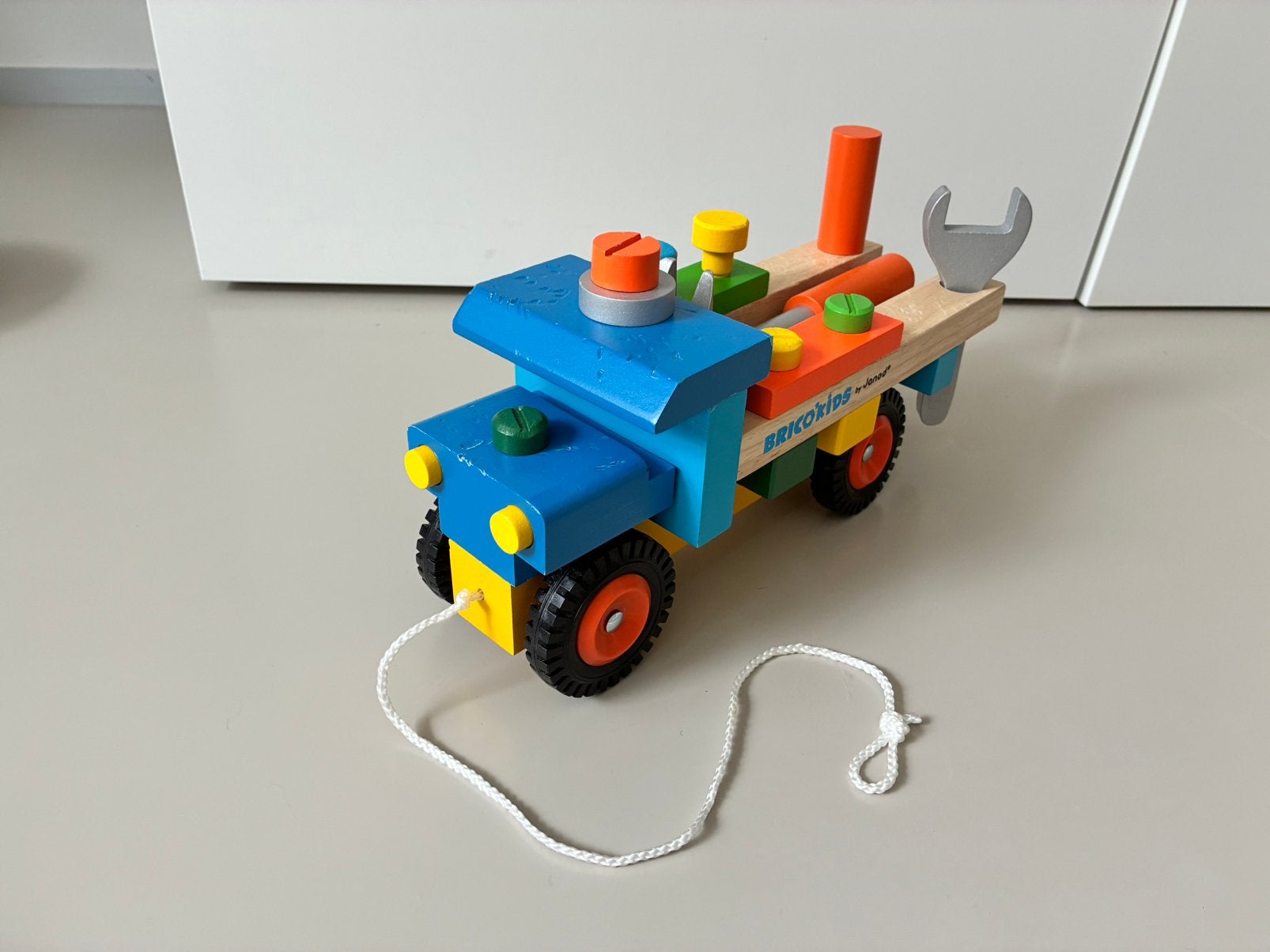 Janod Brico’kids camion / vrachtwagen, Ophalen, Gebruikt, Overige typen