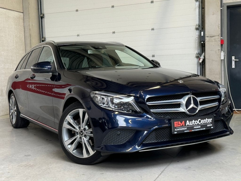 Mercedes C 160 Benzine Automaat-360CAM-MultibeamLED-Trekh-.., Auto's, Automaat, Dealer onderhouden, Achterwielaandrijving, 4 cilinders