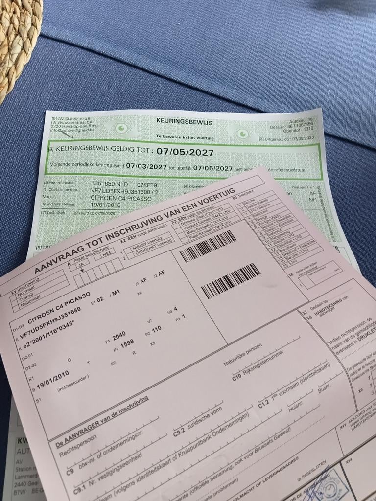 Citroën C4 Picasso (2010) • Véhicule • Approbé/Prête à Immat, Autos, Euro 5, Carnet d'entretien, 5 portes, 5 places