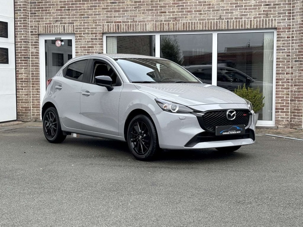 Mazda 2 1.5 M-HYBRID HOMURA / 9700km / Fabriekswaarborg, Autos, Argent ou Gris, Achat, Euro 6, Entreprise