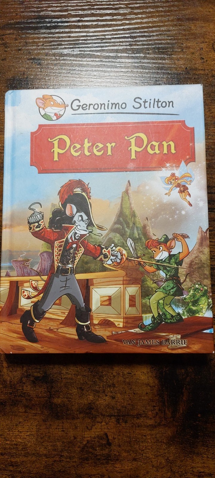 Geronimo Stilton - Peter pan, Ophalen, Geronimo Stilton