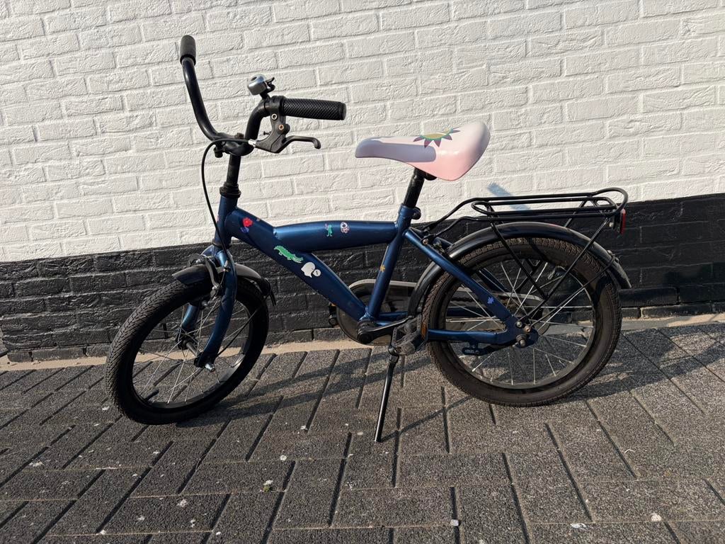 16 inch kinderfiets, Ophalen, Gebruikt, 16 tot 20 inch