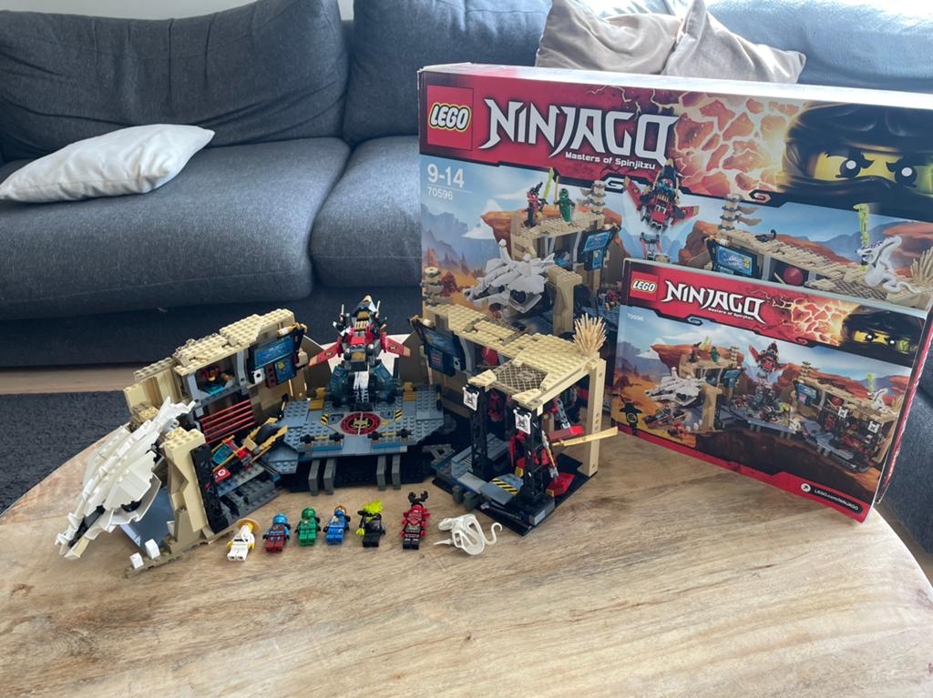 Lego Ninjago 70596 - Samurai X Cave Chaos, Ophalen of Verzenden, Zo goed als nieuw