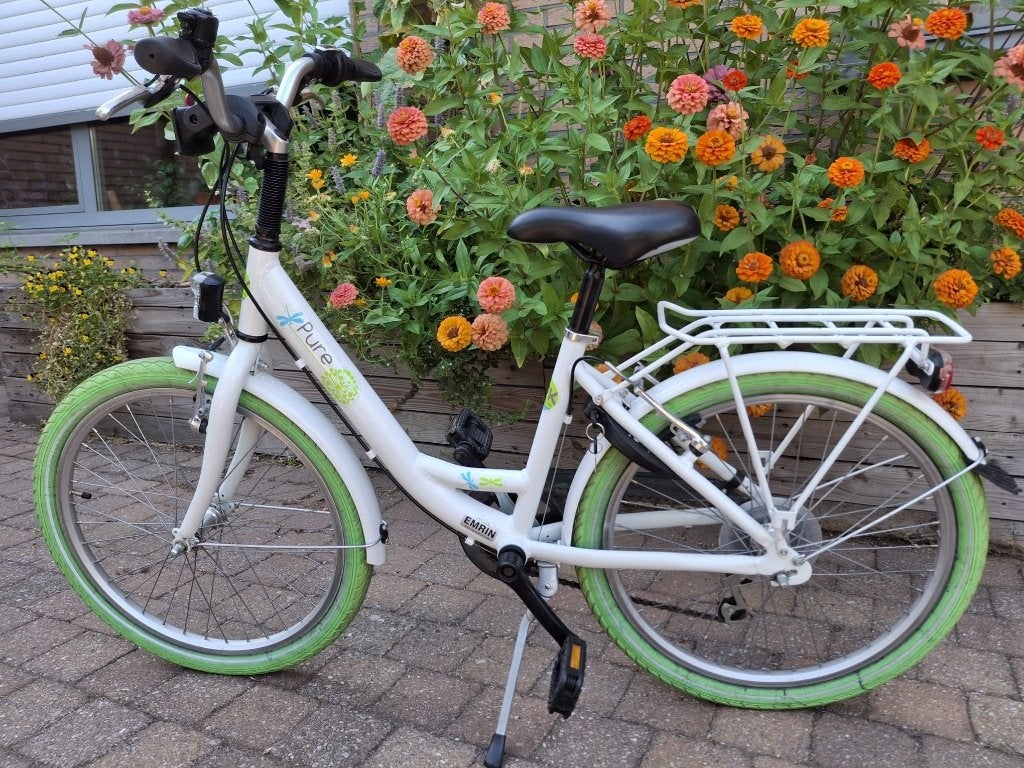 Degelijke meisjesfiets 22inch (7-10 jaar), full option!, Ophalen, 22 inch, Velgrem, Versnellingen