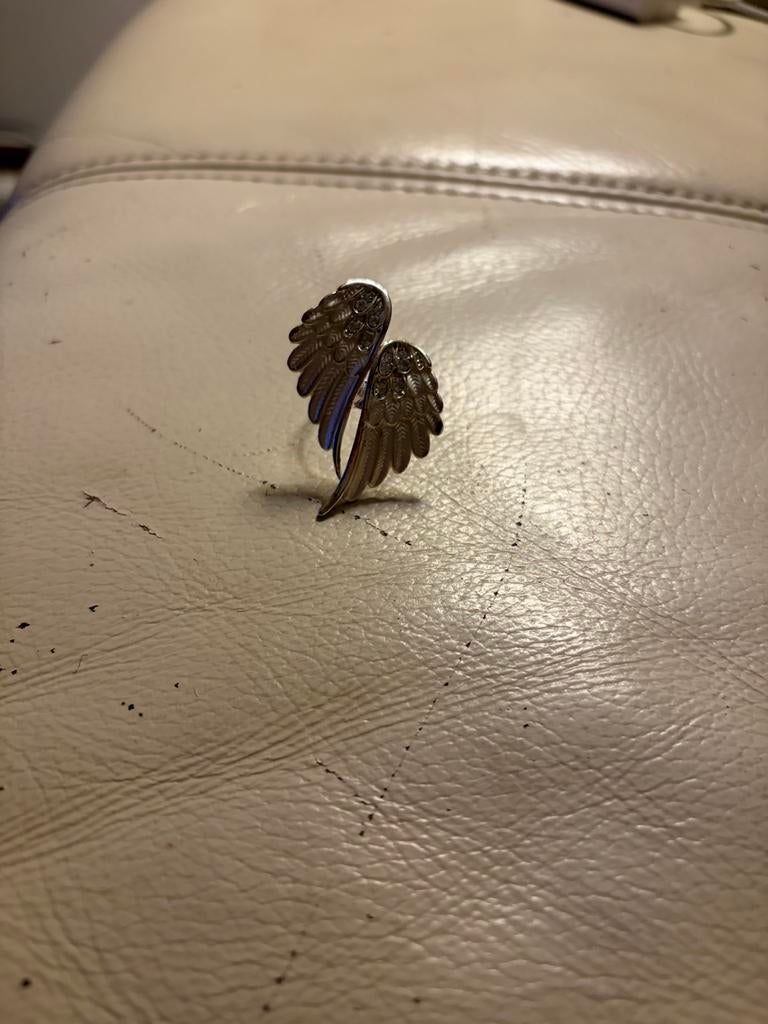 Bague aile d ange réglable, Enlèvement ou Envoi, Comme neuf