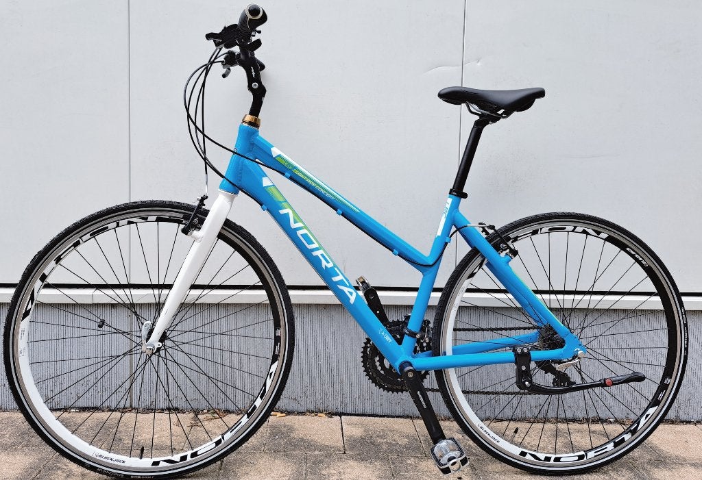 VTC Norta LCR 40 état comme neuf prix290€04898/13734 Bxl, Fietsen en Brommers, Ophalen, Velgrem, Versnellingen, Norta LCR 40 28 Pouces