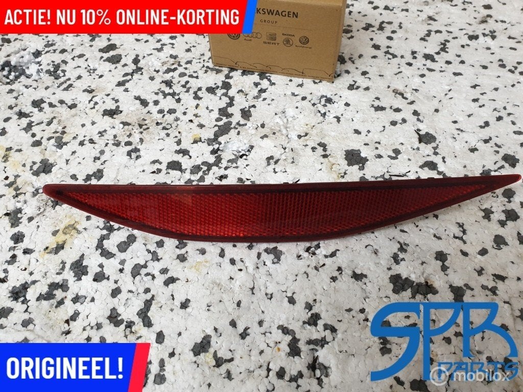GOLF 7 Reflector bumper LINKS linksachter '12-'17 5G0945105, Auto-onderdelen, Gebruikt, Volkswagen, Ophalen of Verzenden, Volkswagen