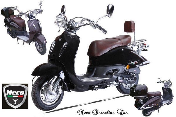 Agm grande retro neco borsalin 125cc, Fietsen en Brommers, Scooters | Overige merken, Ophalen, Gebruikt, Benzine
