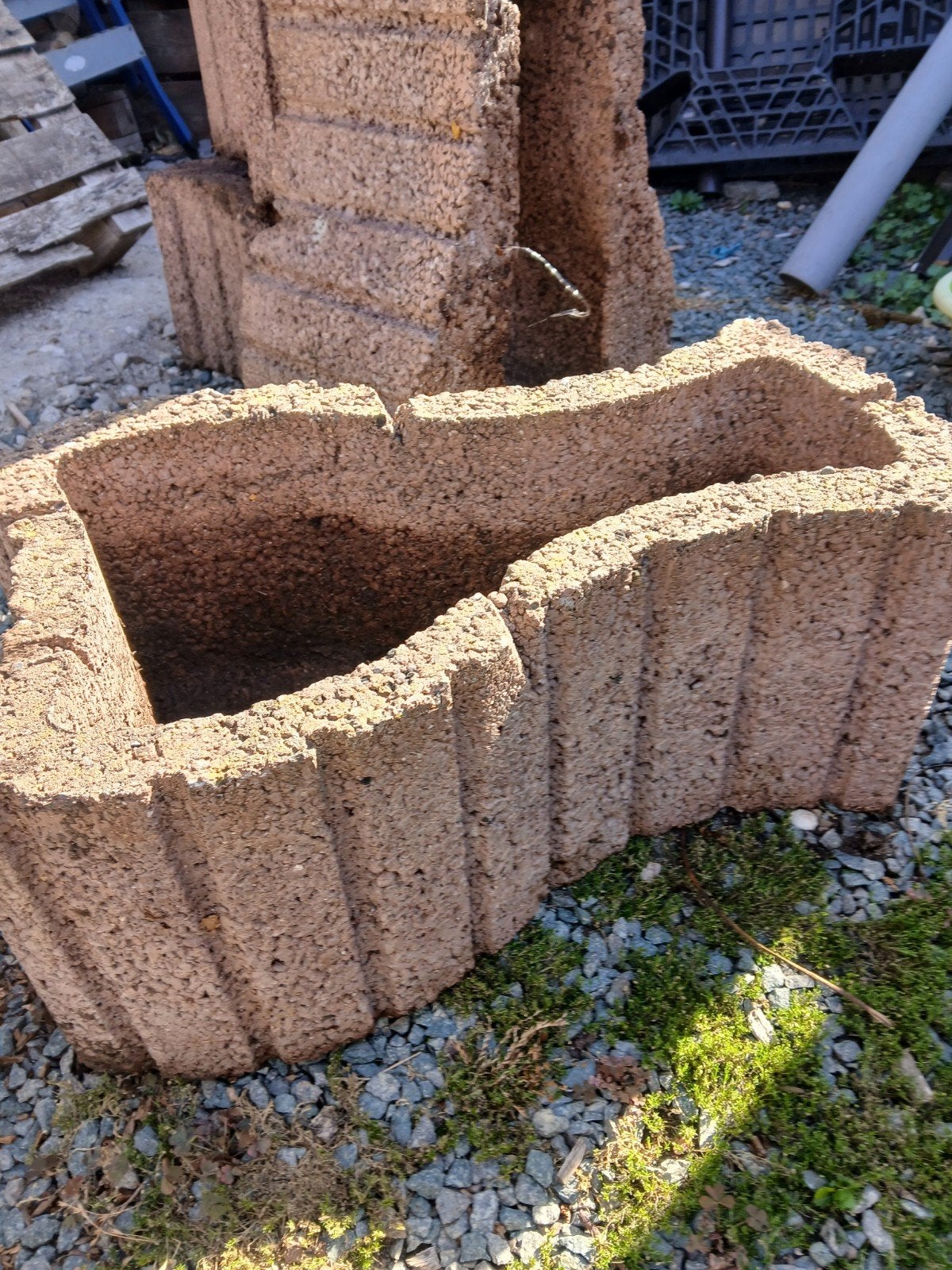 bloembakken, Ophalen, Steen, Gebruikt, Minder dan 60 cm