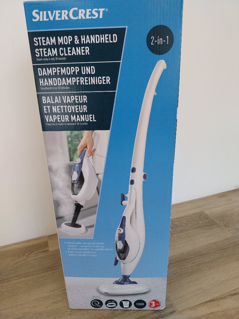 Balai Vapeur Neuf dans sa boîte, Electroménager, Vapeurs, Enlèvement, Neuf, Nettoyeur à vapeur