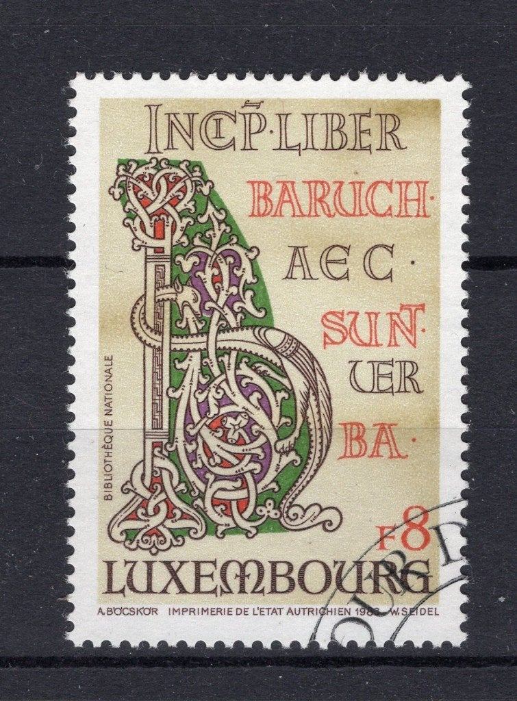 Luxembourg Yt. 1026 estampillée 1983, Envoi, Luxembourg, Affranchi