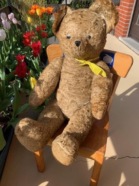 grote knuffelbeer, Kinderen en Baby's, Speelgoed | Knuffels en Pluche, Ophalen, Gebruikt, Beer, Middelgroot (20 tot 80 cm)