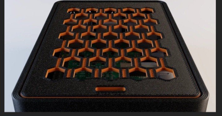 Raspberry pi 3/4 behuizing in 3D geprint, Ophalen of Verzenden
