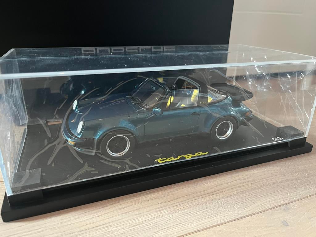 Porsche 911 (930) Turbo Targa Sonderwunsch green Spark 1:18, Verzenden, Nieuw, Auto, Overige merken