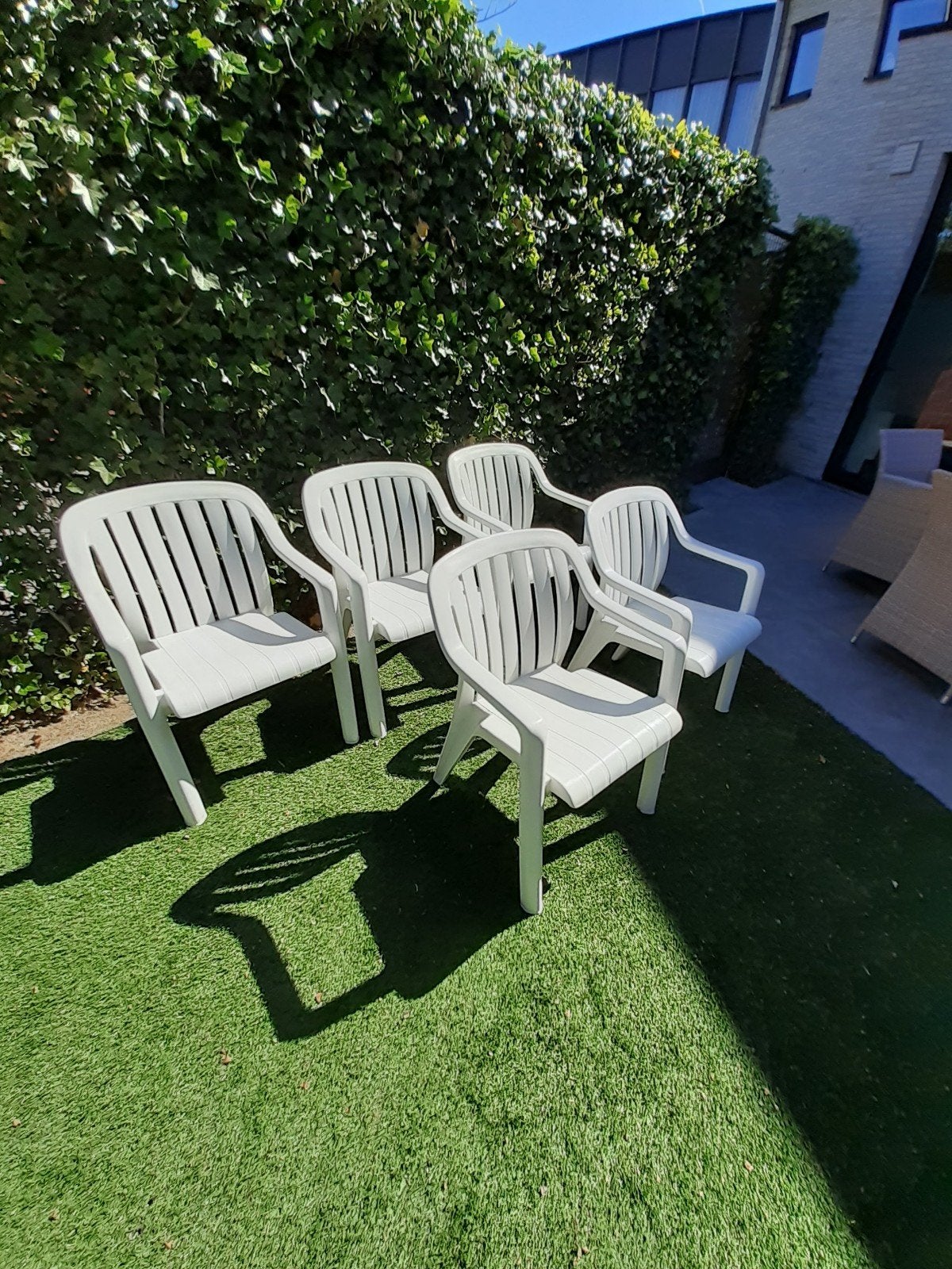 Tuinstoelen., Ophalen, Stapelbaar