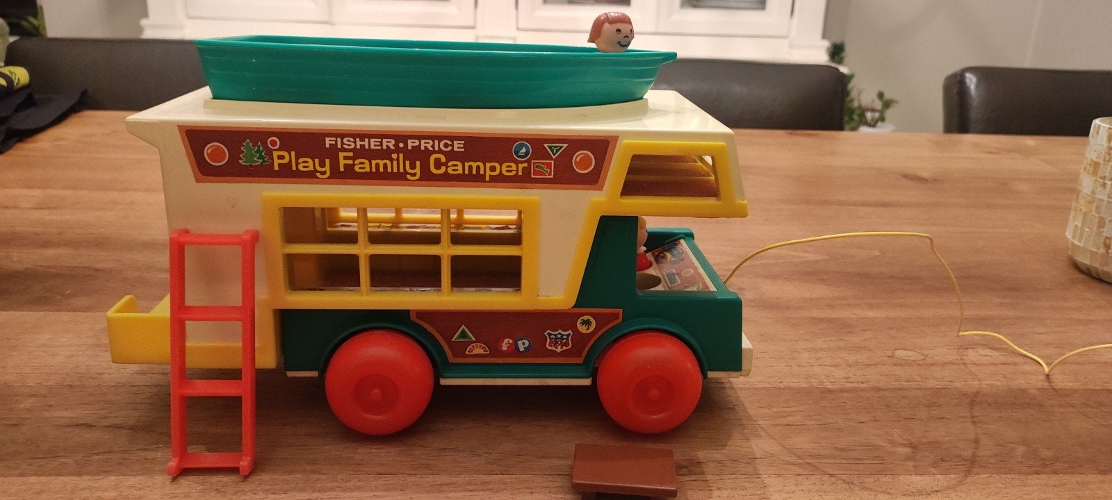 Fisher price camper vintage, Ophalen of Verzenden, Zo goed als nieuw