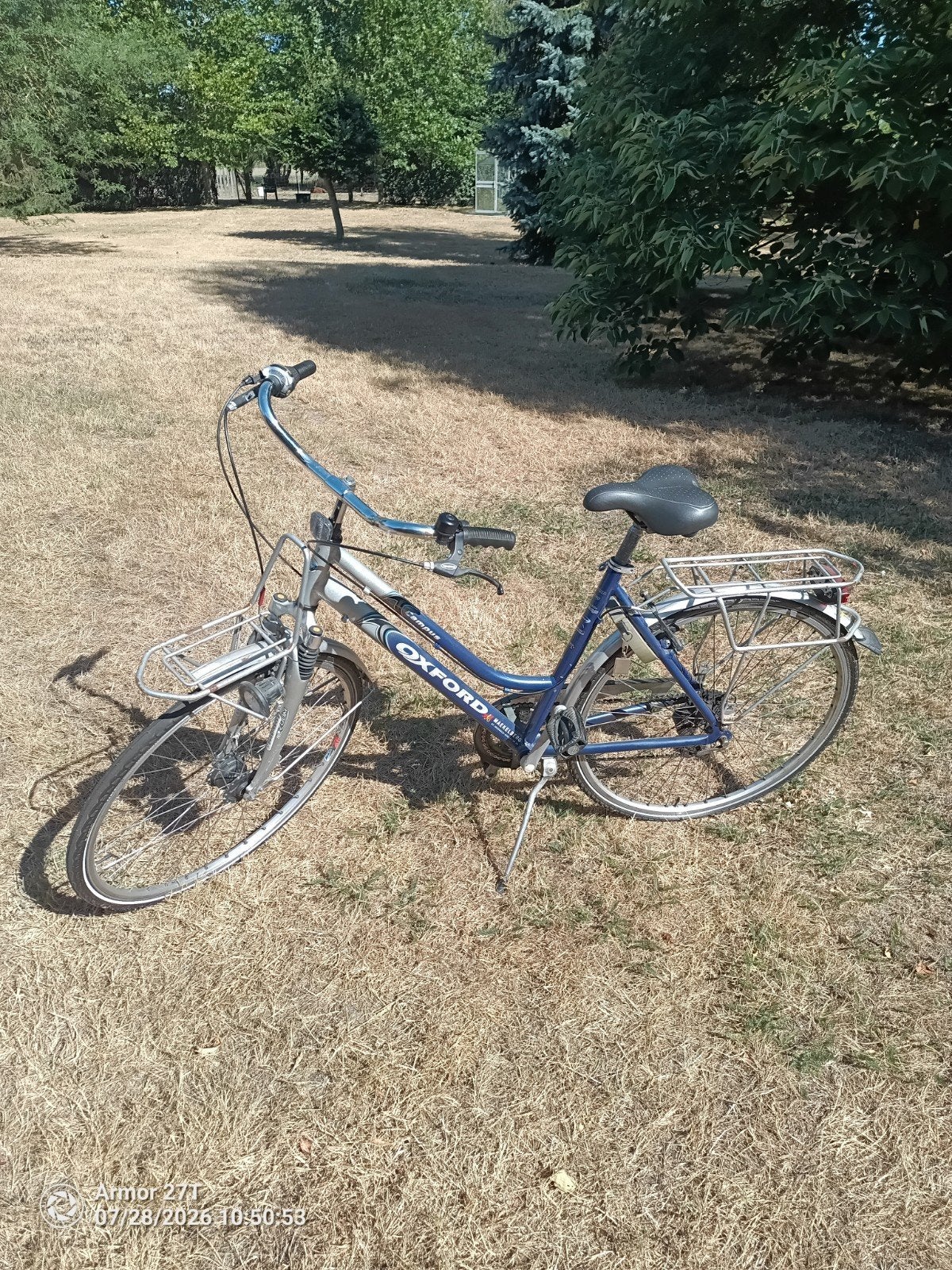 vélo Oxford pour femmes, Enlèvement