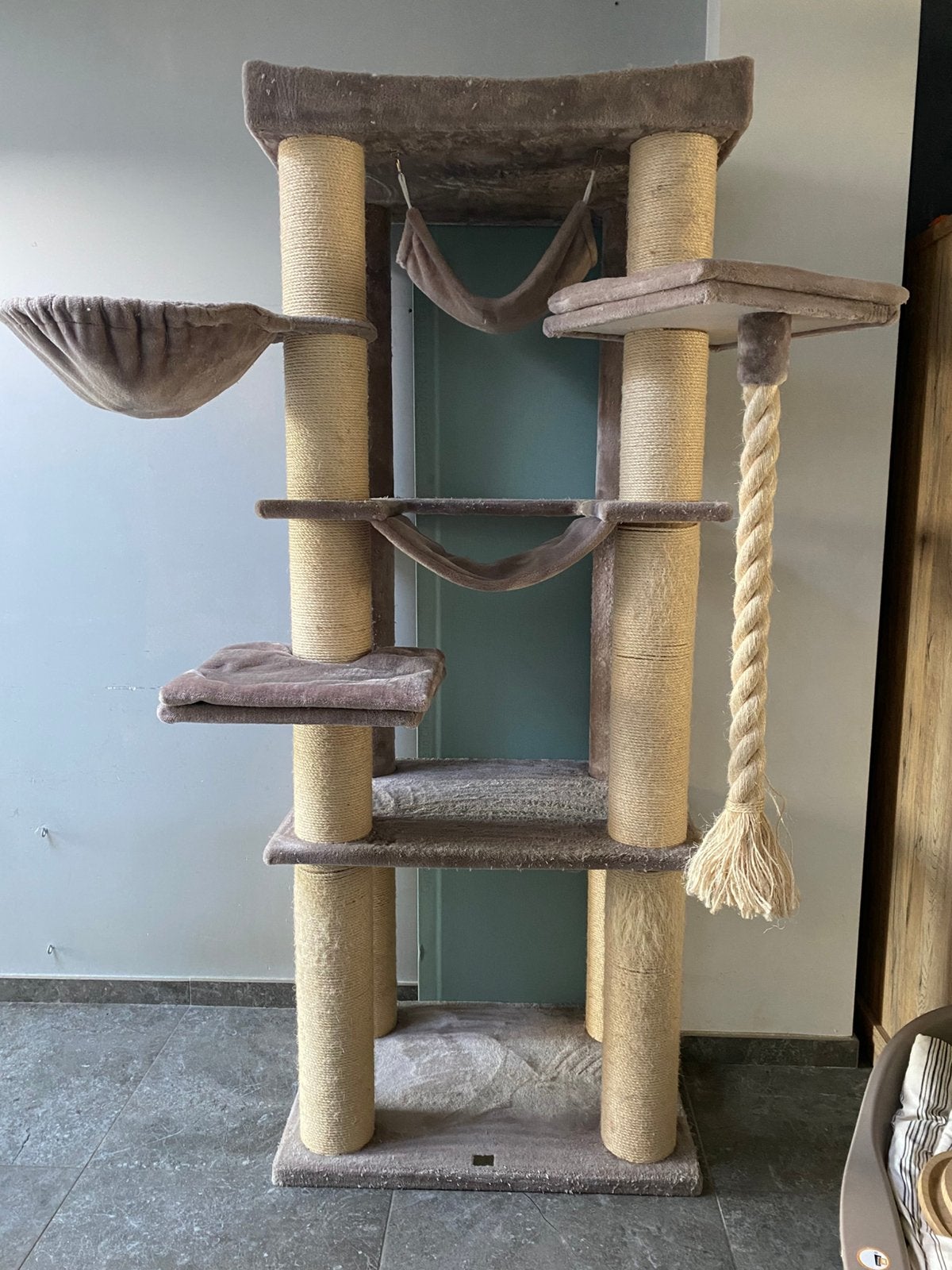 Arbre à chat Ebi, Enlèvement, Utilisé, Griffoir
