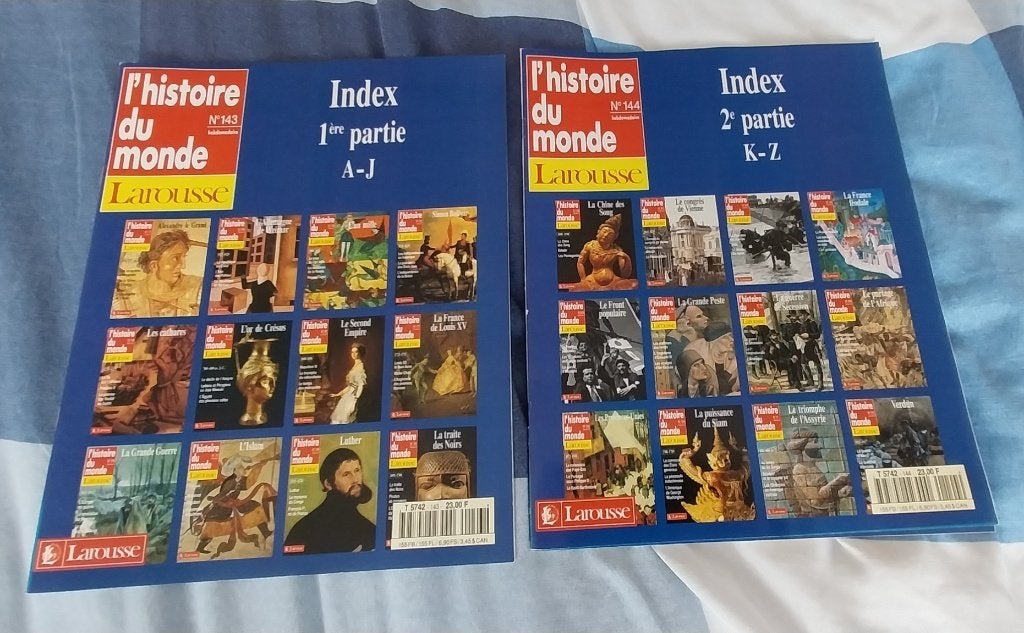 Collection L'histoire du Monde de Larousse, Enlèvement, 1980 à nos jours, Journal ou Magazine