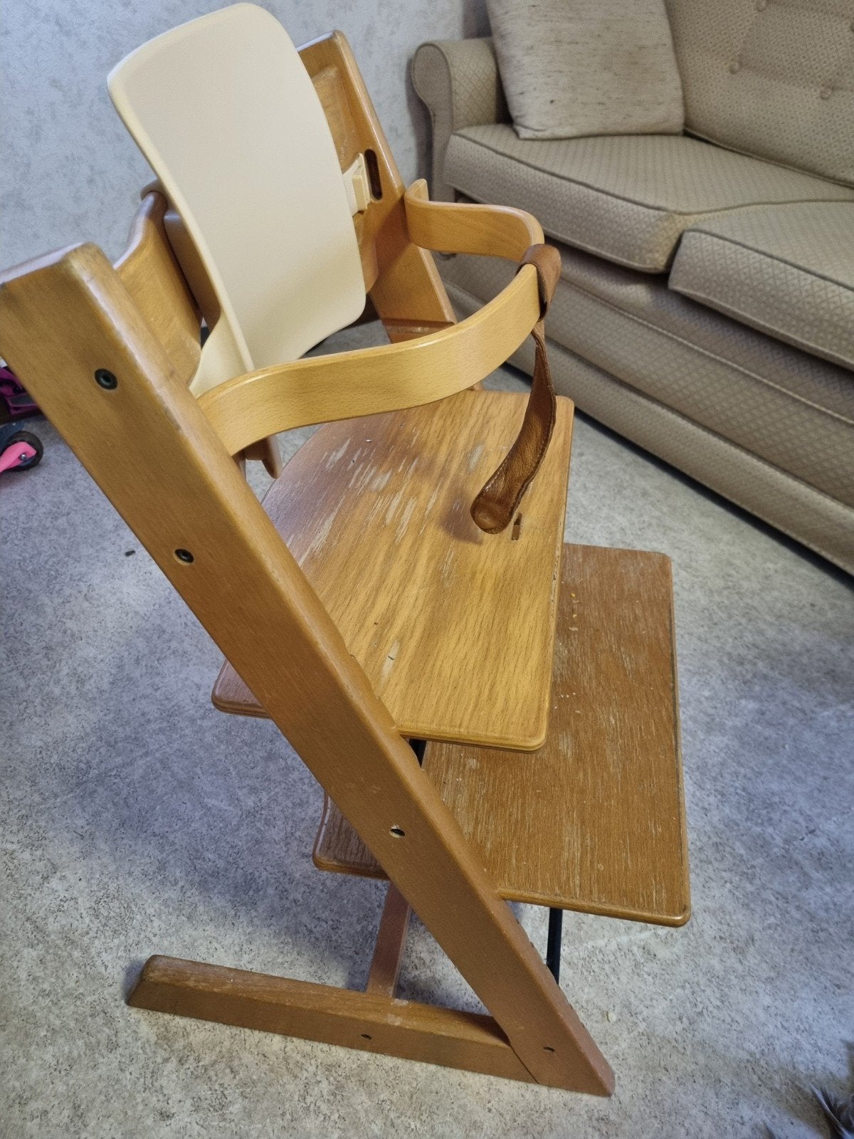 Tripp Trapp Stokke kinderstoel, Ophalen, Gebruikt, Meegroeistoel, Stoelverkleiner