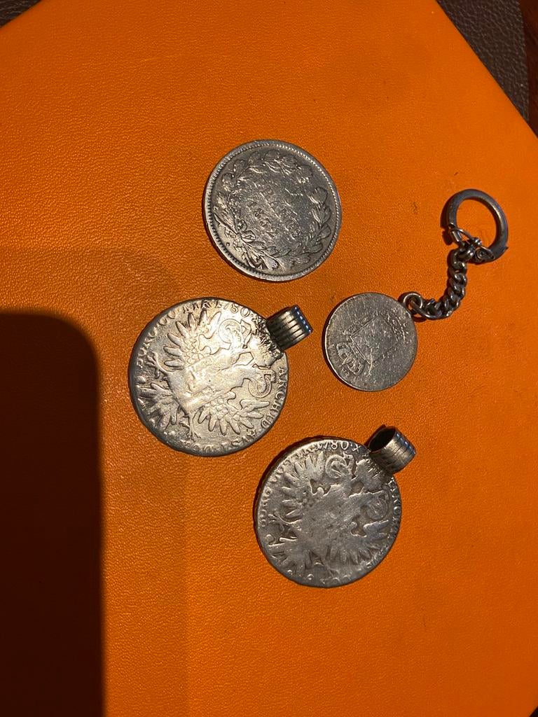 Zilver munten 5 frank, thaler, Ophalen of Verzenden, Zilver
