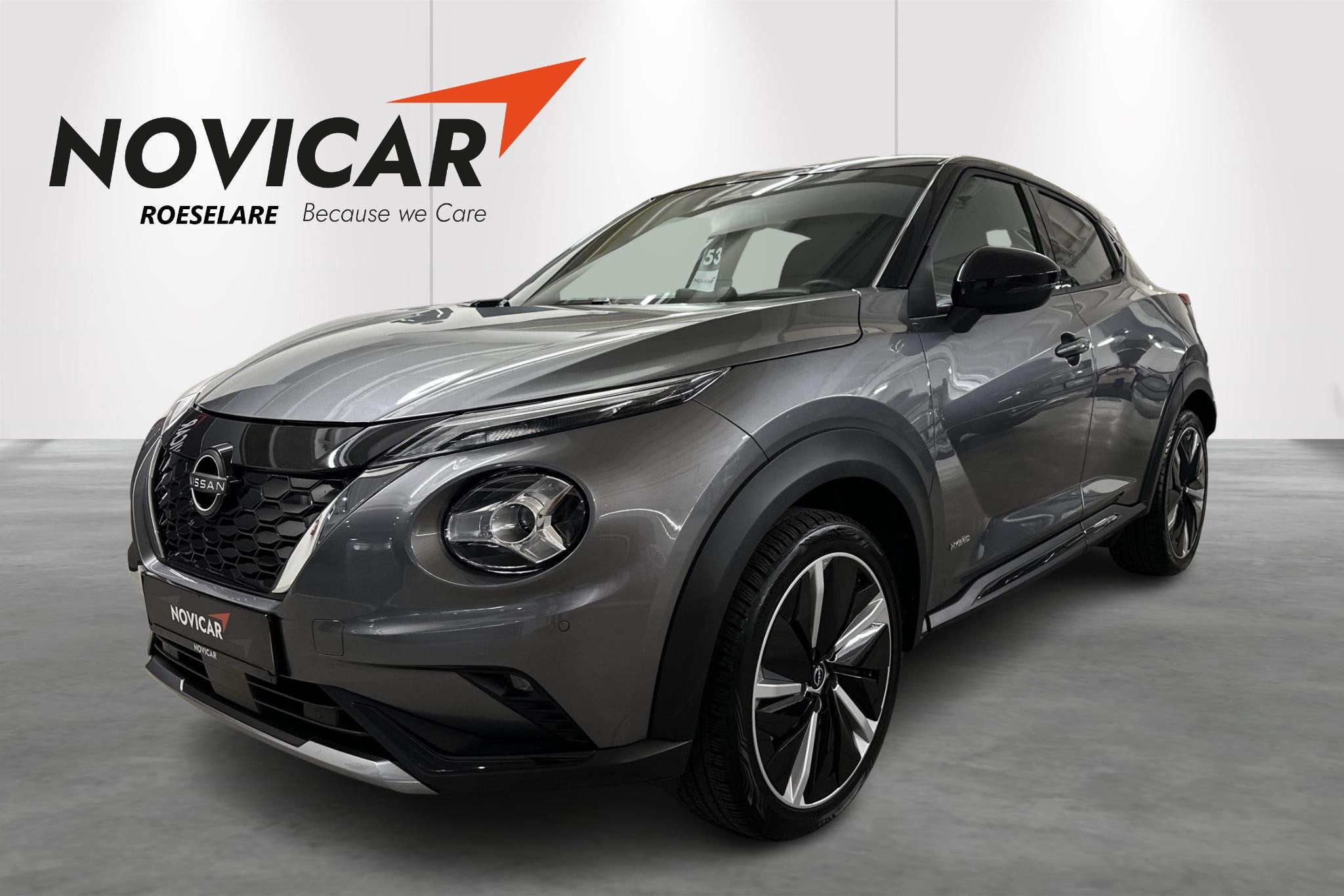 Nissan Juke 1.6 Hybrid 145 N-Design, Stof, Gebruikt, 750 kg, 4 cilinders