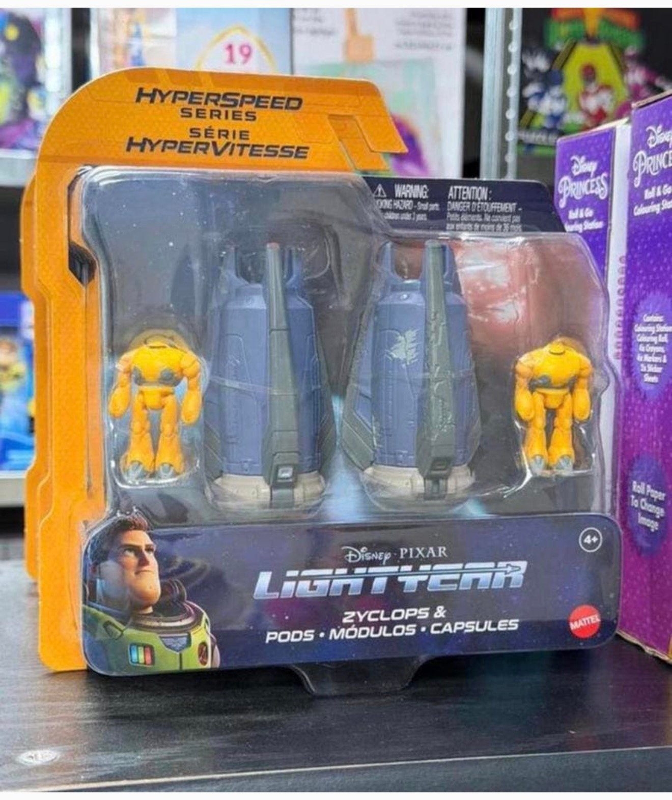 Pixar Lightyear Hyperspeed Series Cyclops Vijandelijk Schip, Verzamelen, Ophalen of Verzenden, Nieuw, Actiefiguur of Pop
