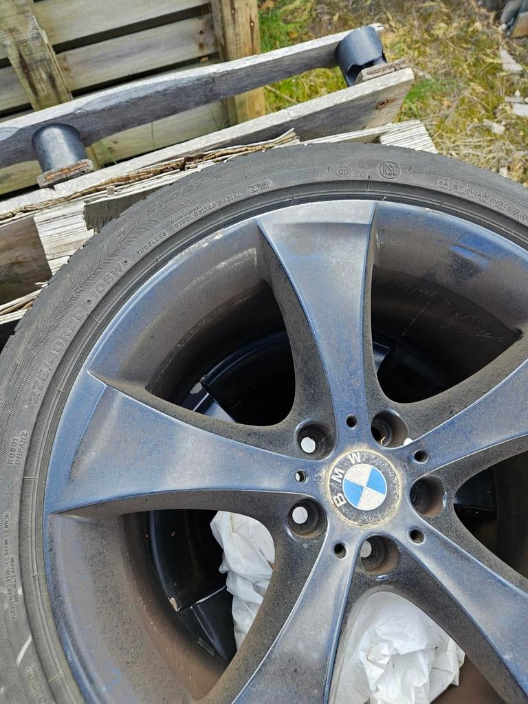 BMW X6.  Set. Van 4velgen + Banden, Ophalen