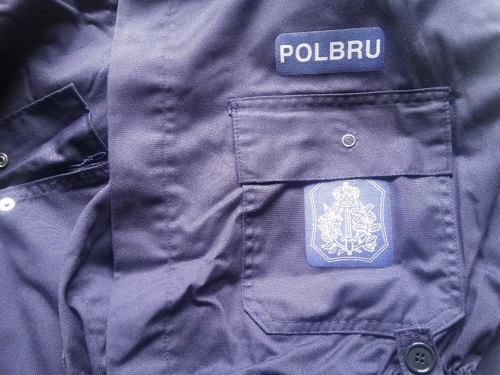 Salopette obsolète de travail ou intervention Polbru 1970/80, Envoi, Autres, Vêtements ou Chaussures