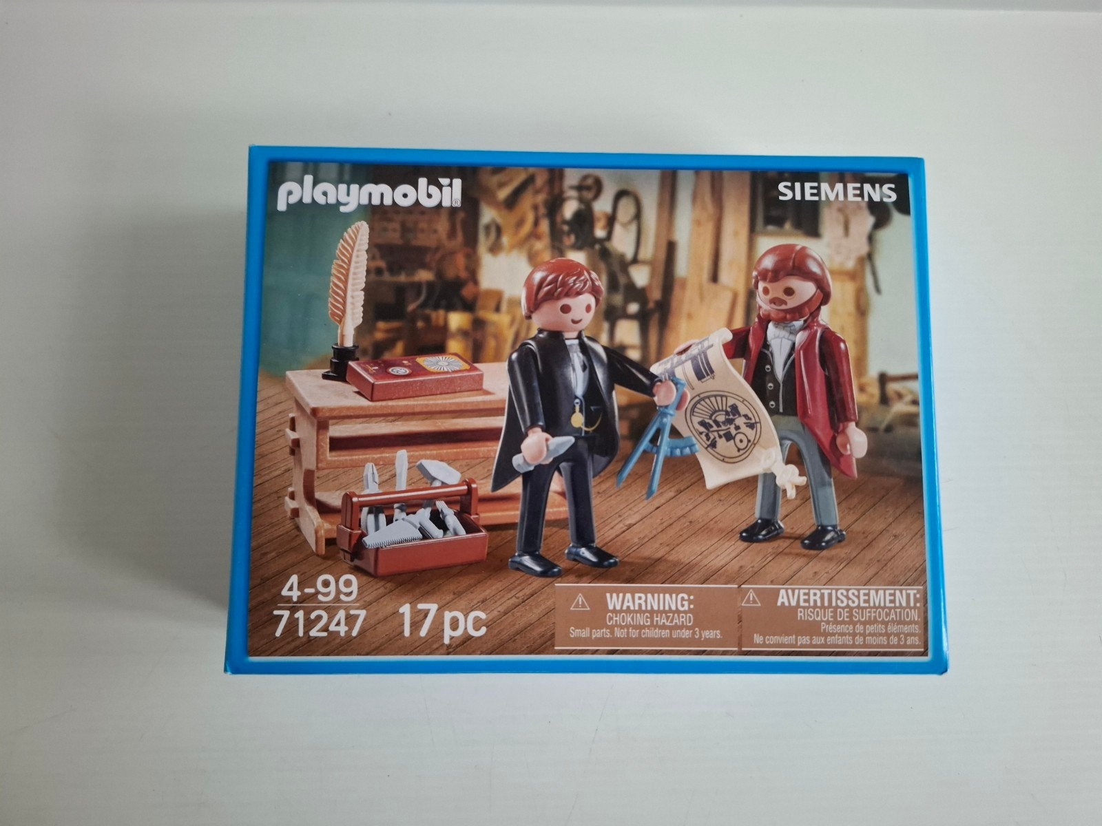 Playmobil 71247 Werner von Siemens set neuf, Enfants & Bébés, Neuf, Historique, Enlèvement ou Envoi, Kit complet