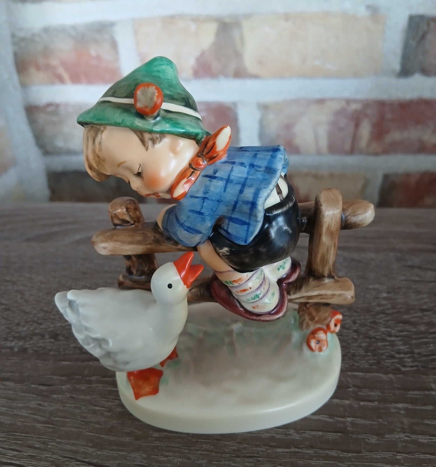 Hummel nr 195 2/0-Barnyard Hero-9.5 cm- Originele Doos- TMK8, Enlèvement ou Envoi, Comme neuf, Hummel