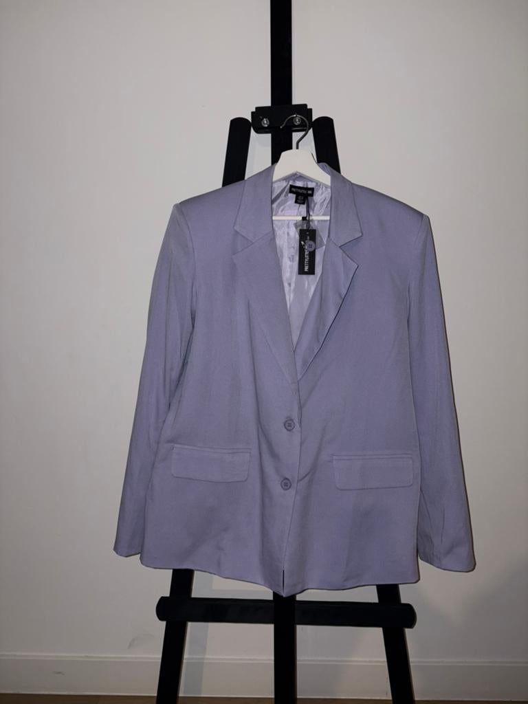 Paarse blazer, Kleding | Dames, Jasjes, Kostuums en Pakken, Ophalen of Verzenden, Zo goed als nieuw