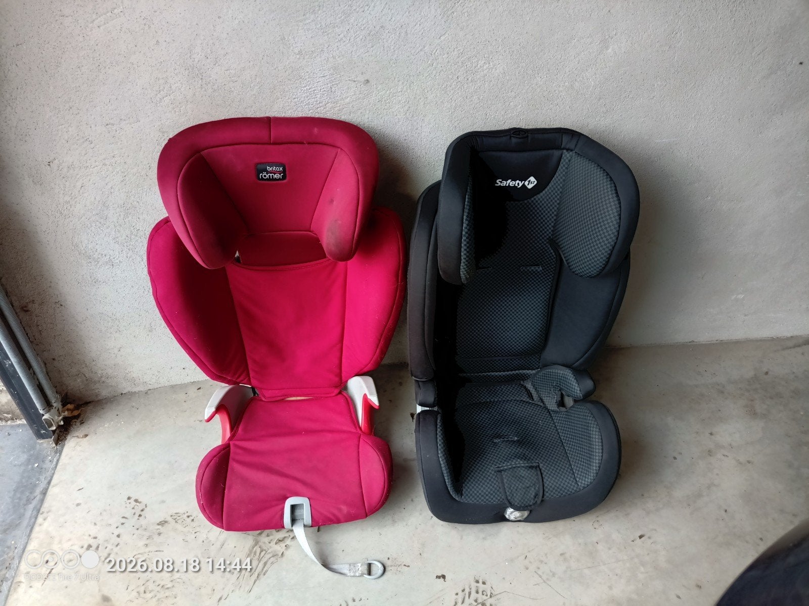 Siège auto enfants, Enlèvement