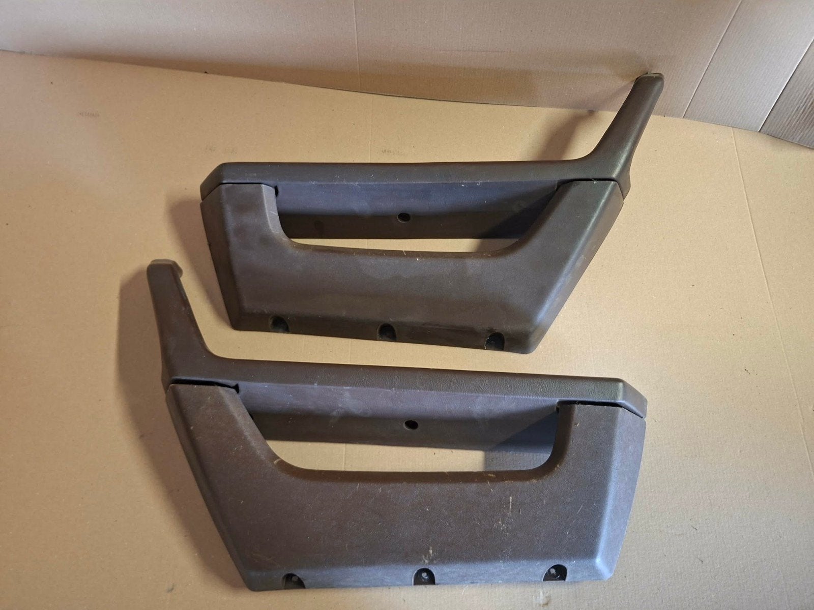 Porsche 924 / 944 deurtrekkers + deurvakken – bruin, Ophalen of Verzenden, Porsche