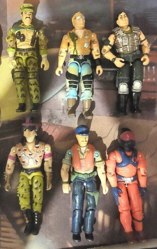 6 figurines G.I.Joe, Collections, Enlèvement, Utilisé