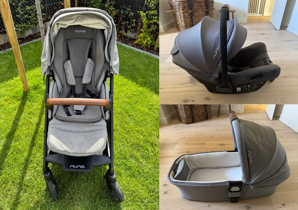 Nuna MIXX Next kinderwagen + Nuna Pipa Next autostoel, Gebruikt, Combiwagen, Met autostoeltje, Ophalen