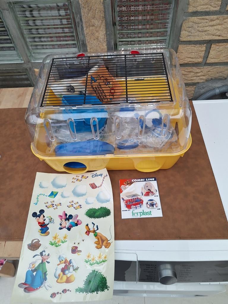 Nieuwe Hamsterkooi voor kinderen disney, Dieren en Toebehoren, Ophalen, Hamster
