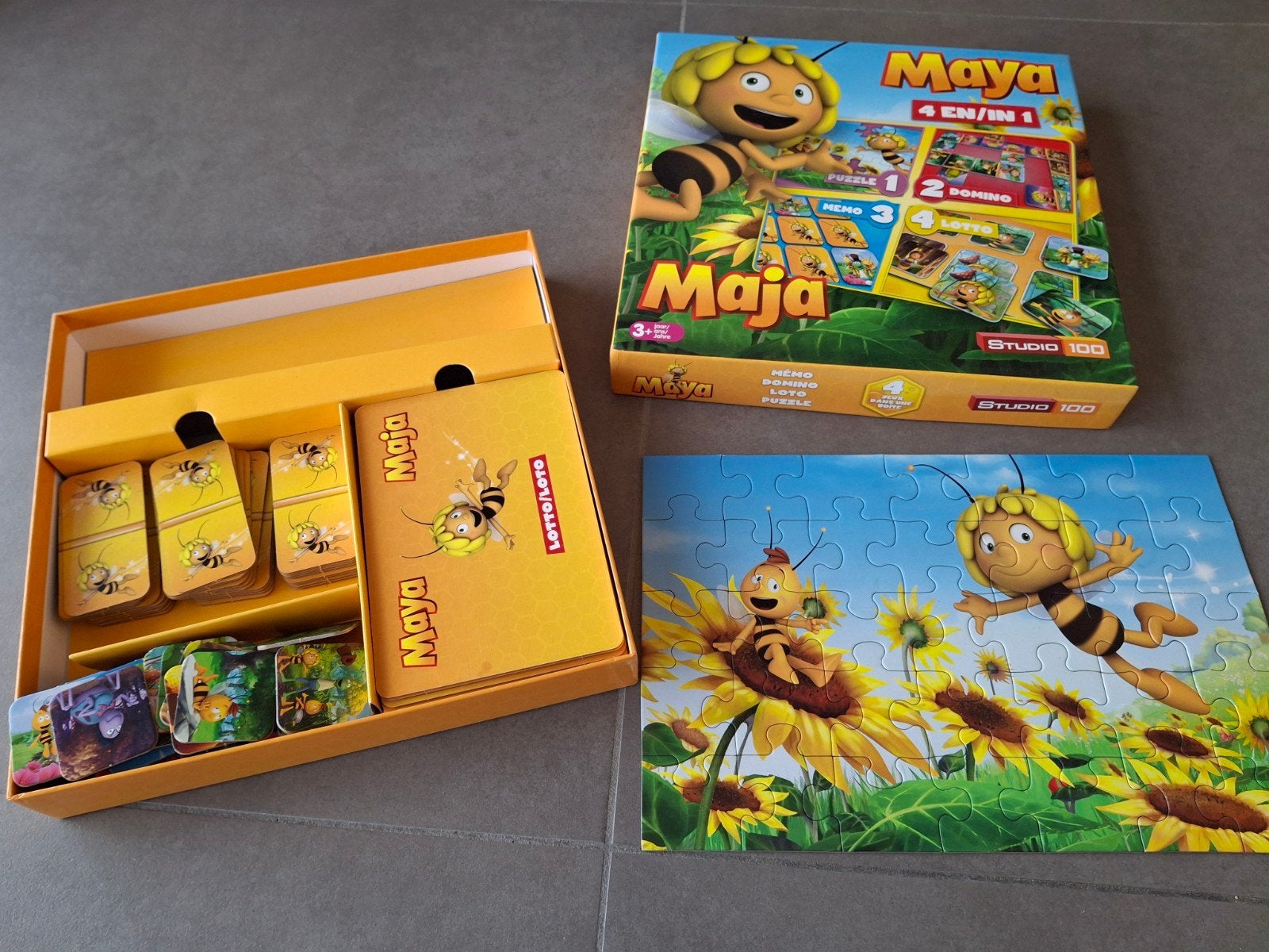 maya 4 in 1 speeldoos, Hobby en Vrije tijd, Ophalen of Verzenden