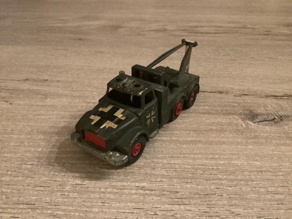Camion épave vintage Matchbox King Size, Enlèvement ou Envoi, Utilisé, Bus ou Camion
