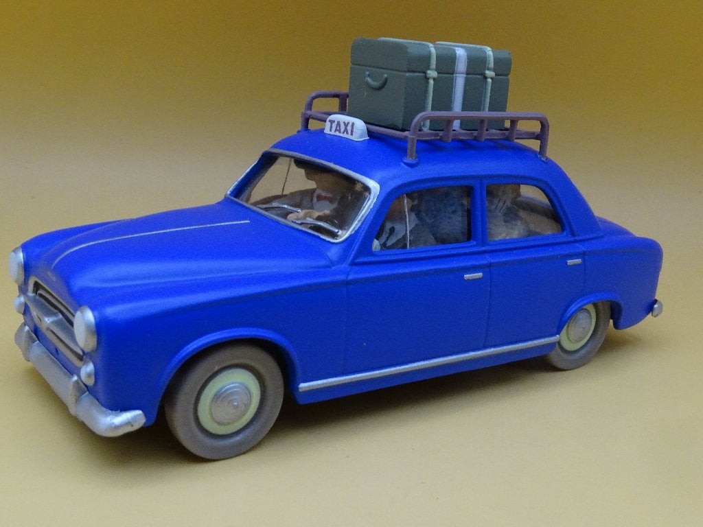 Tintin : 1:43 la Peugeot de « Les Joyaux... « Castafiore », Collections, Enlèvement ou Envoi, Tintin, Comme neuf, Statue ou Figurine