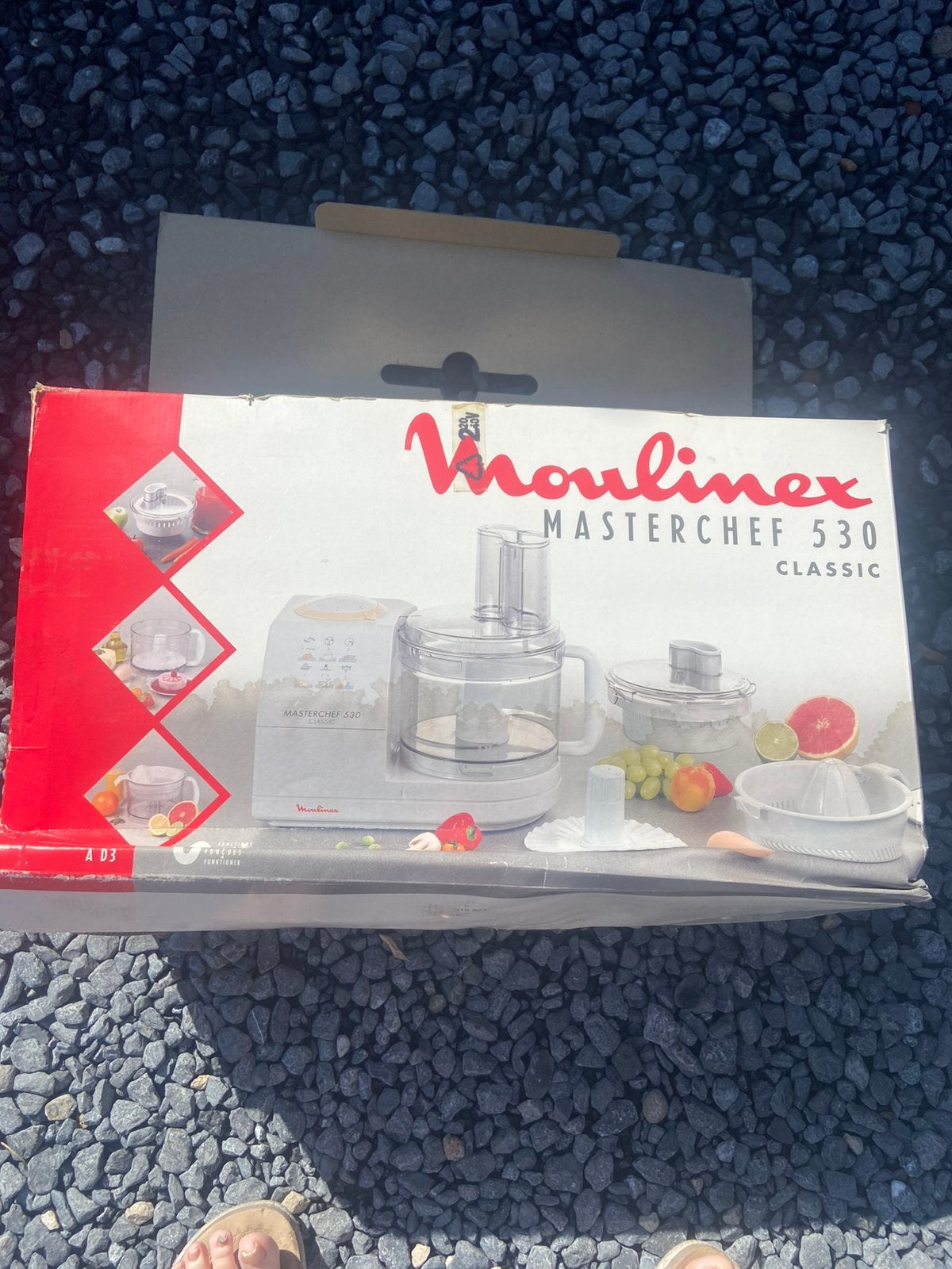 Moulinex masterchef, Ophalen, Zo goed als nieuw