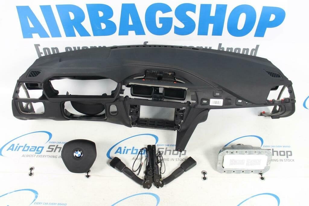 Airbag kit Tableau de bord couture blanc BMW 4 serie F32 F33, Gebruikt, Ophalen of Verzenden